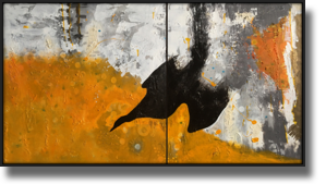 Taking a Dive
Acrylic on Canvas - Diptych Taking a Dive
Acrylic on Canvas - Diptych